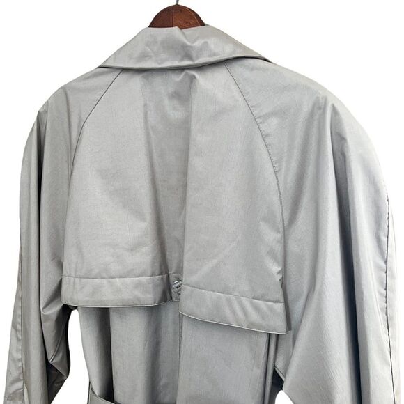 British Mist Champagne Colored Trench Coat - Picture 7 of 8